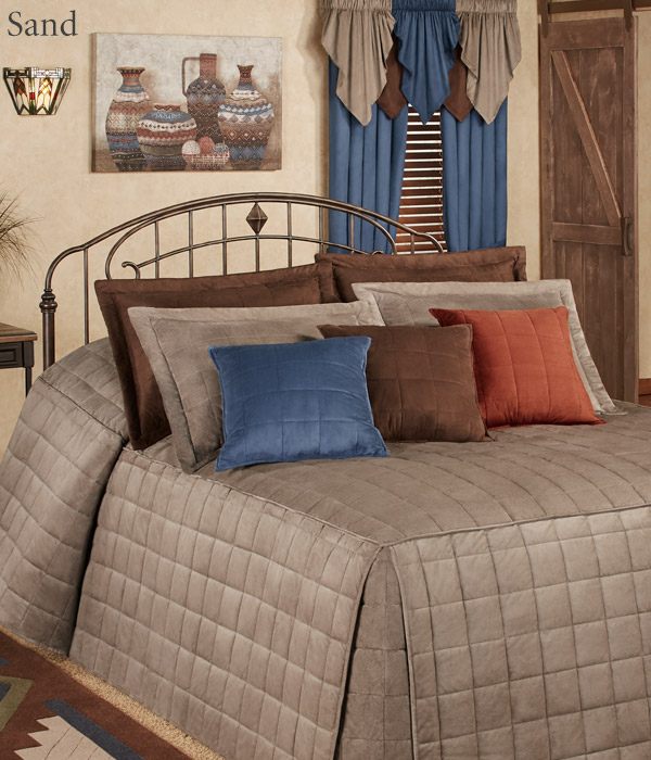 Get The Look - Camden Sand Beige Grande Bedspread