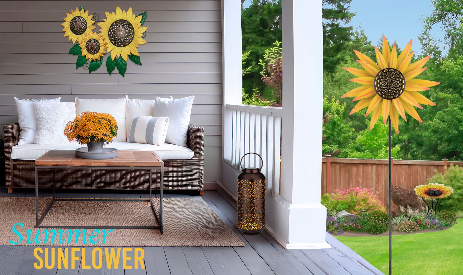 Get the Look - Summer Sunflower Porch
