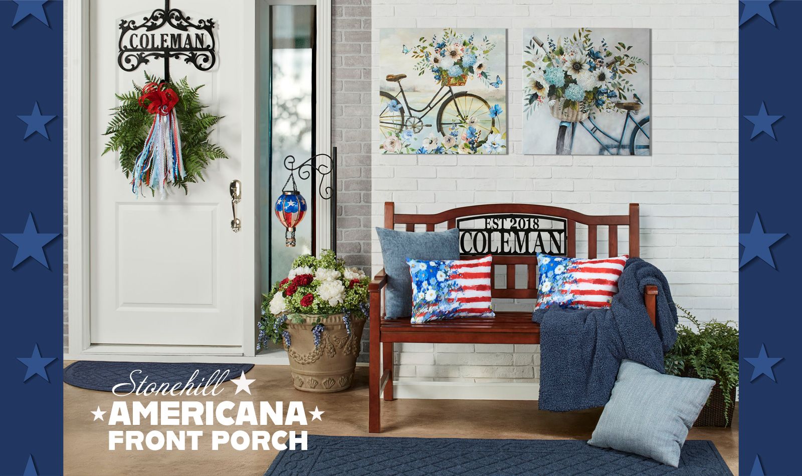 Get the Look - Stonehill Americana Front Porch