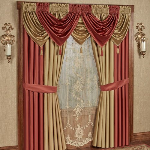 Cambridge Classics Window Treatment - Waterfall Valances