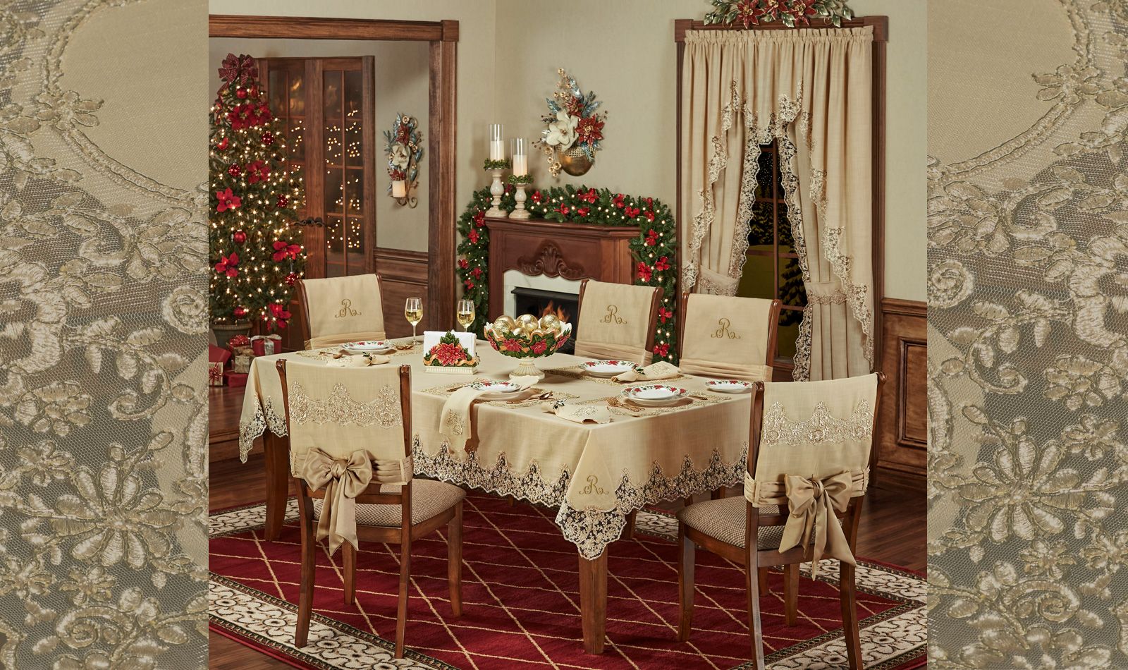 Get The Look - Florentina Elegant Holiday Dining Room