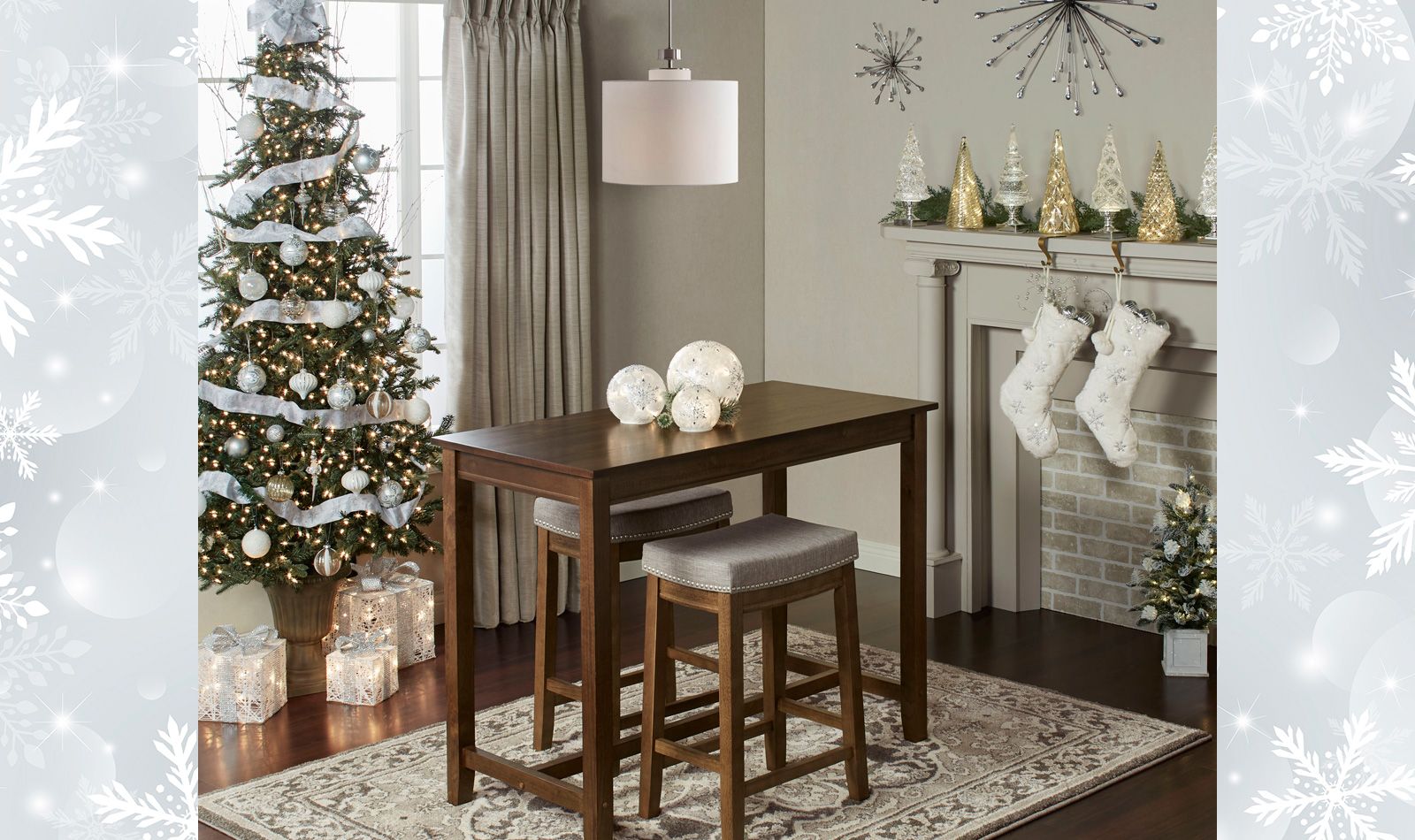 Get The Look - Glitz and Glam Holiday Dining Space