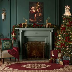 Get The Look - Dynasty Holiday Living Room