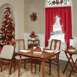 Get The Look - Poinsettia Holiday Entertaining Area