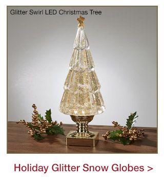 Holiday Glitter Snow Globes