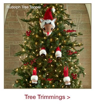 Holiday Tree Skirts and Tree Trimmings