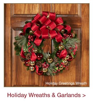 Holiday Wreaths and Garlands