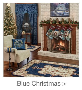Decorating Style: Blue Christmas
