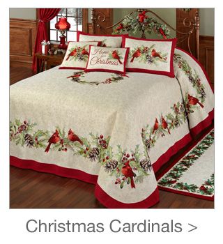 Decorating Style: Christmas Cardinals