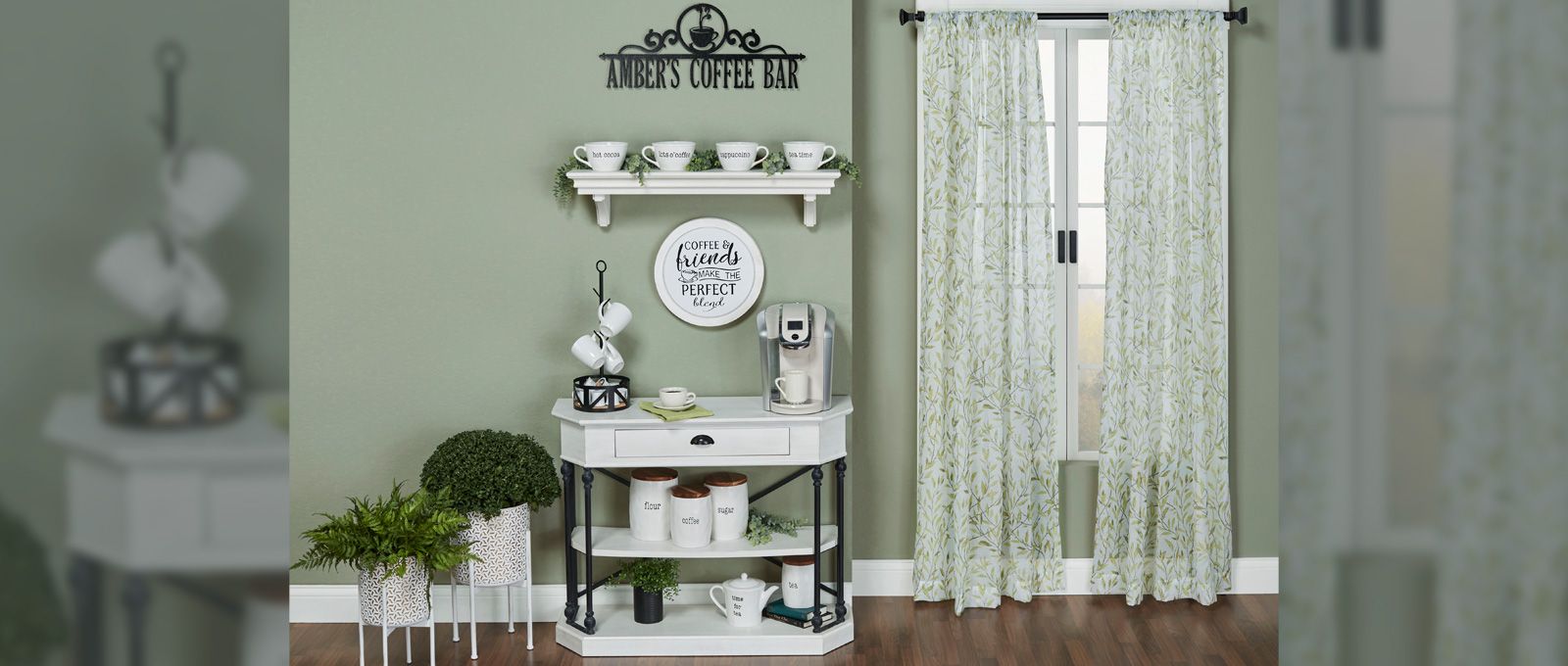 Personalized Occasions Cozy Coffee Bar