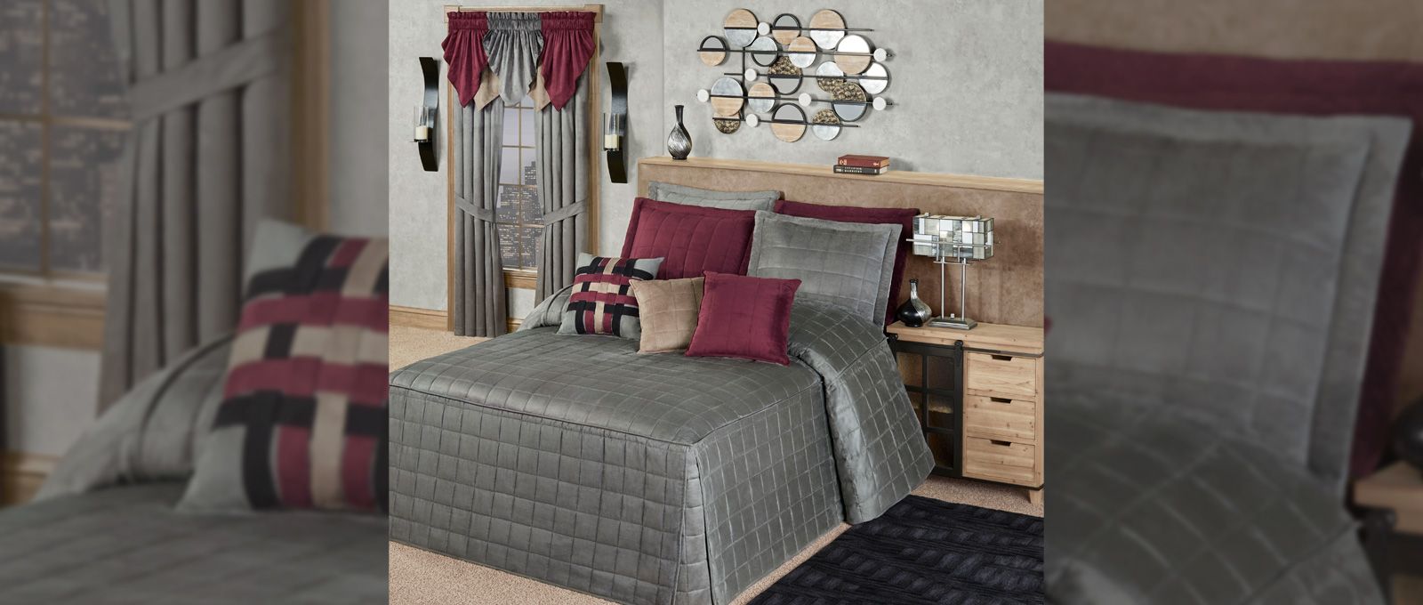 Camden Crossover Charcoal Bedroom