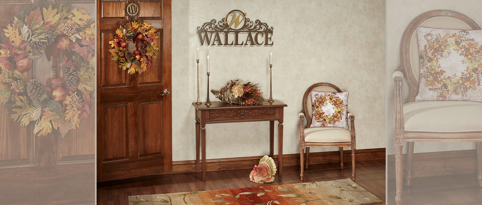 Thankful for Fall Entryway