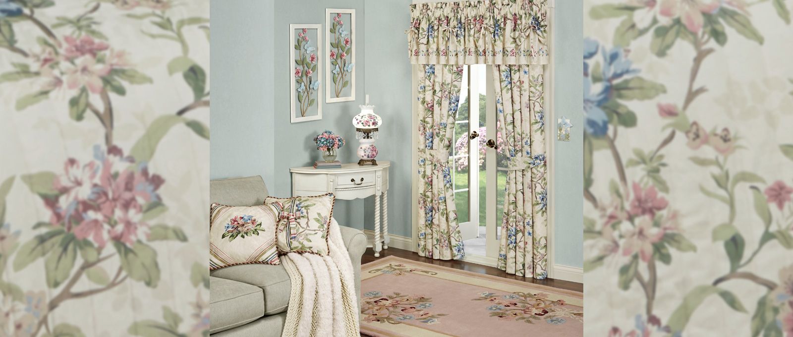 Chatsworth Floral Sitting Area