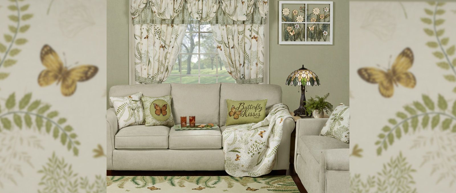 Butterfly Eden Living Room