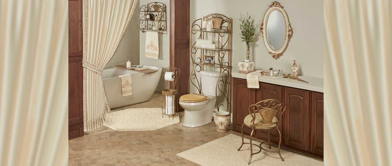 Lanora Versailles Elegant Bathroom