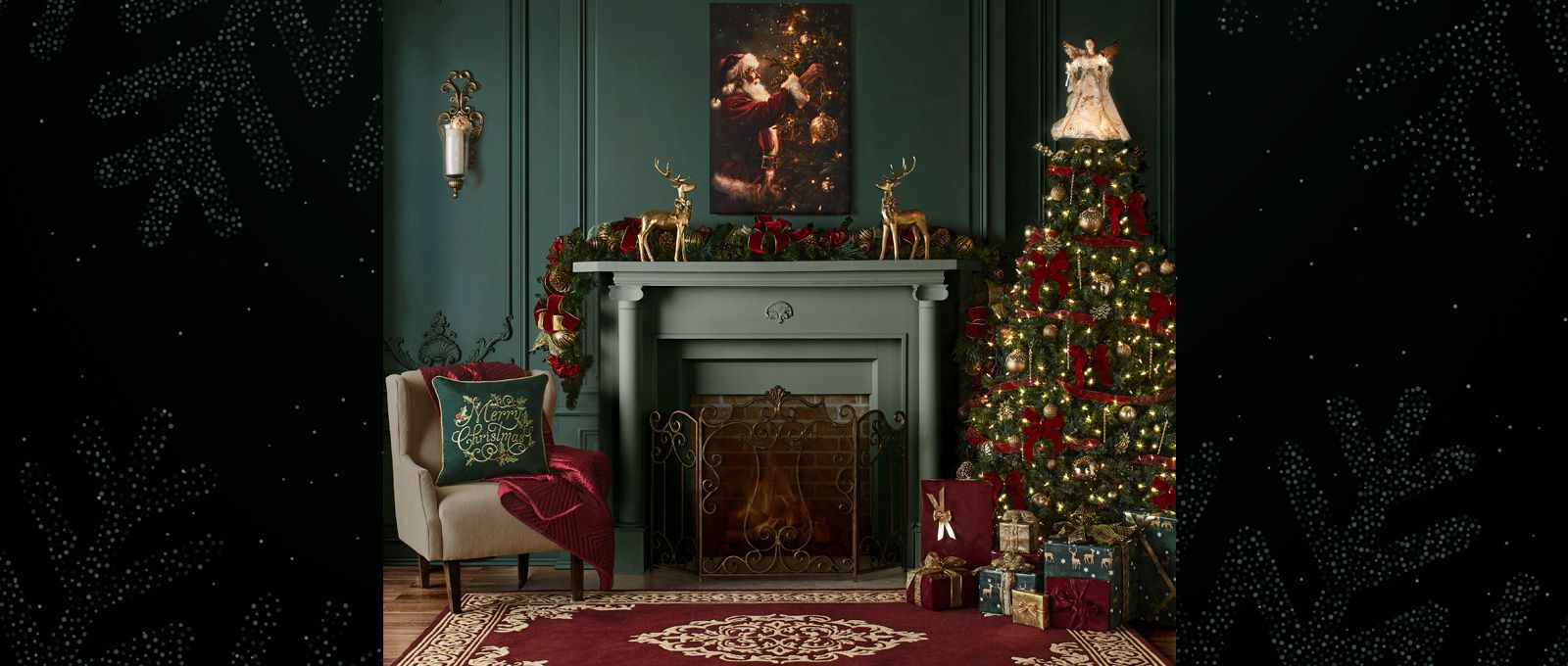 Dynasty Holiday Living Room