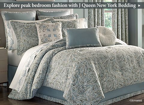 J Queen New York bedding will bring your bedroom to the forefront of fashion >