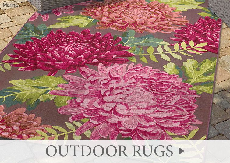 Revamp tired outdoor spaces into areas of intrigue with Outdoor Rugs >