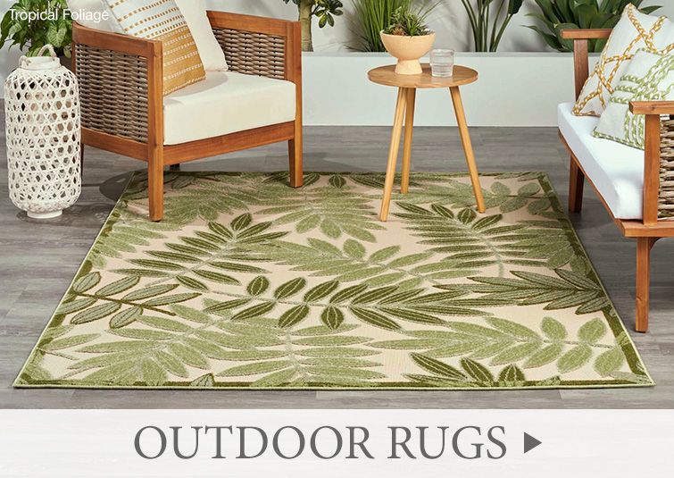 Revamp tired outdoor spaces into areas of intrigue with Outdoor Rugs >