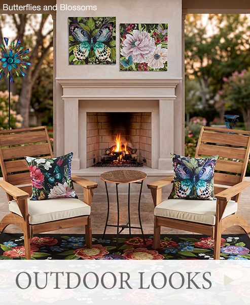 Decorate your Outdoor space with some of our favorite looks >