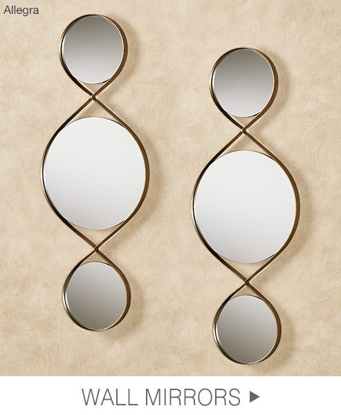 Add light and dimension to any room with Wall Mirrors >