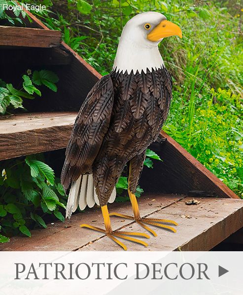 Our Patriotic Decor is ready to help you ring in the summer holidays >