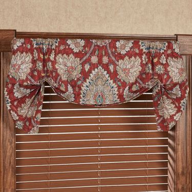 Adlington Butterfly Style Valance Claret 50 x 20Image