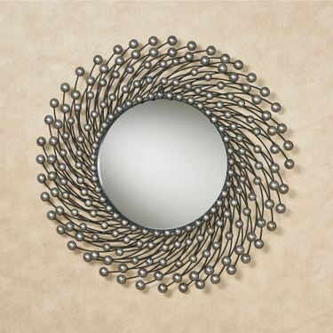 Dreana Wall Mirror Silver/BlackImage