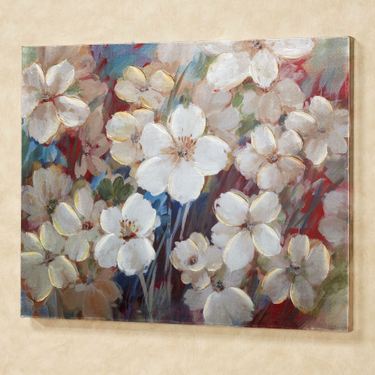 Flourishing Florals Canvas Wall Art Multi WarmImage