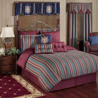 Striped Reversible Comforter