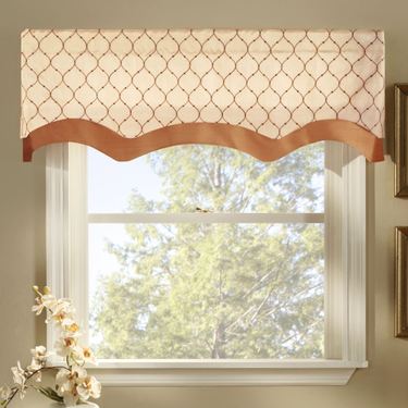 Bleeker Embroidered Valance 54 x 17Image