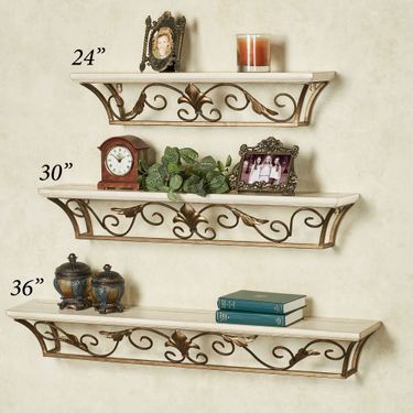 Delia Wall Shelf IvoryImage
