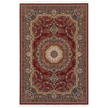 Ensel Rectangle Rug BurgundyImage