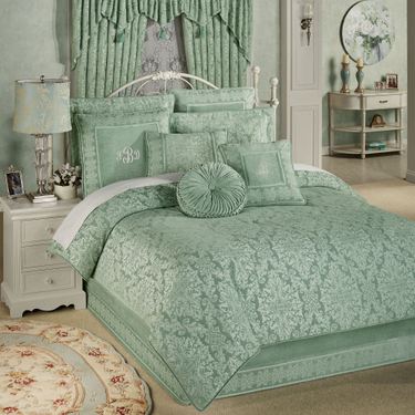 Grandview Comforter Set Aqua MistImage