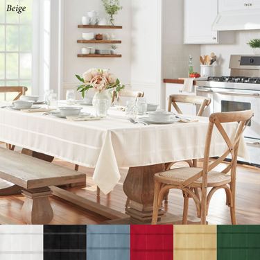 Classic Plaid Rectangle TableclothImage
