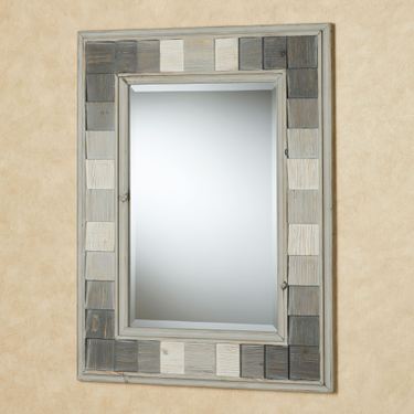 Shades of Gray Wall MirrorImage