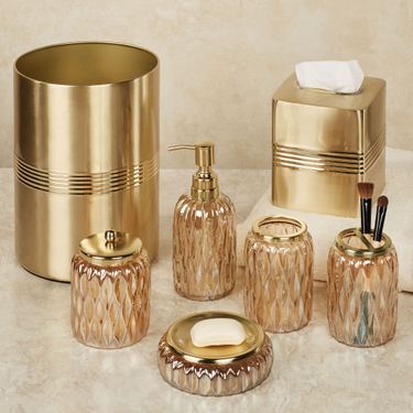 Glacier Lotion Soap Dispenser GoldImage
