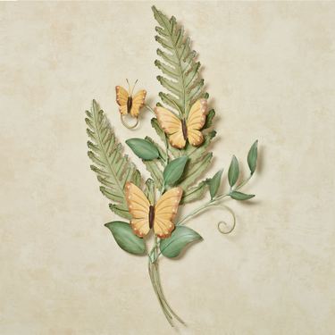 Butterfly Song Bouquet Wall Art GreenImage