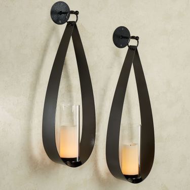 Pharos Wall Sconce Pair BlackImage