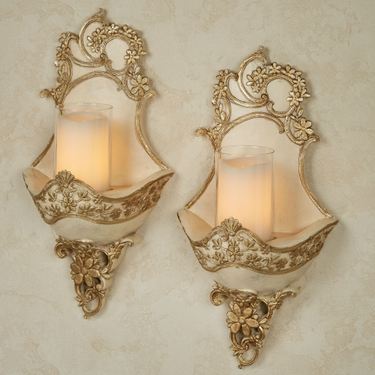 Floressa Wall Sconce Pair Multi MetallicImage