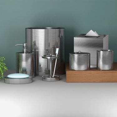 Astoria Lotion Soap Dispenser SilverImage