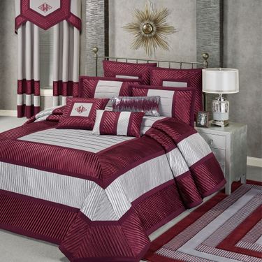 Sigma Grande Bedspread BurgundyImage