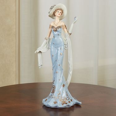 Miss Madelyn Lady Figurine Pastel BlueImage