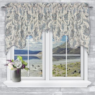 Leto Duchess Swag Valance Pair 100 x 30Image