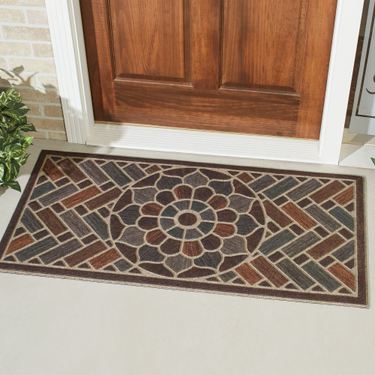Brick Path Doormat Multi Warm 48 x 24Image