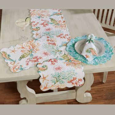Chandler Cove Table Runner Multi Bright 14 x 51Image