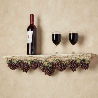Vino Italiano Wall Shelf Multi EarthImage
