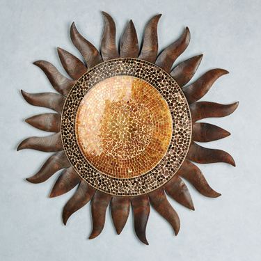 Mystic Sun Wall Sculpture Multi EarthImage