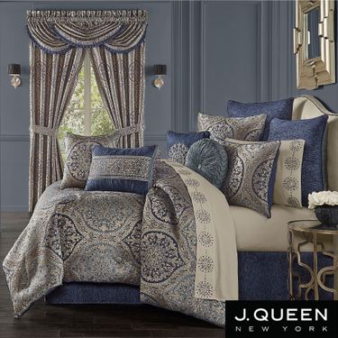 Botticelli Blue Comforter Set NavyImage