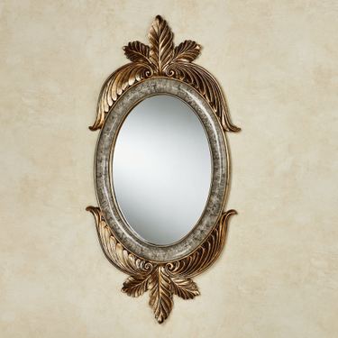 Ashfield Oval Wall Mirror BlackImage